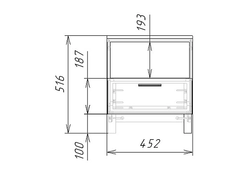 Тумба прикроватная Техас-3 МДФ - фото 4