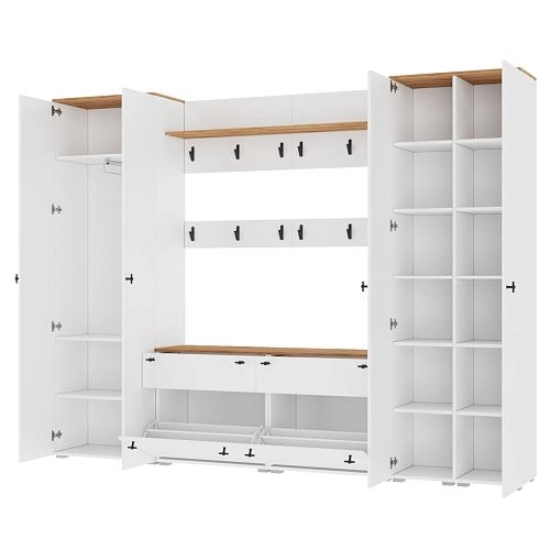 Прихожая Квели 11 Белый - фото 4