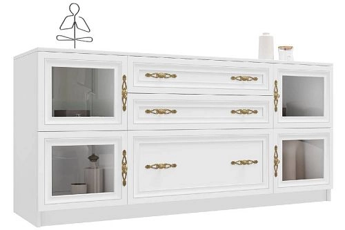 Комод Карлос-049 Белый - фото 1