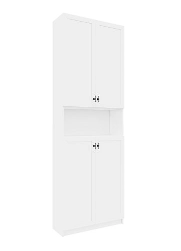 Стеллаж Билли Хелена-22 Белый/Черный - фото 4