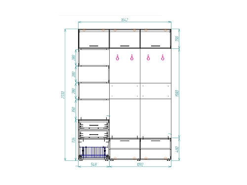 Прихожая Дебют-01.02 - фото 3