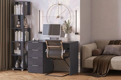 Стол письменный Салерно 2 NEW Графит - фото 1