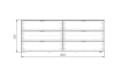 Комод Салерно NEW 6 Кашемир - фото 4