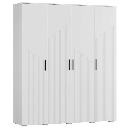 Шкаф распашной Синтра 4 Белый - фото 2