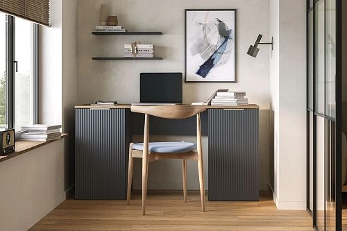 Стол письменный Салерно 3 Графит - фото 1