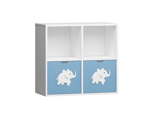 Стеллаж KIDS 7 Пастельно-Синий - фото 2