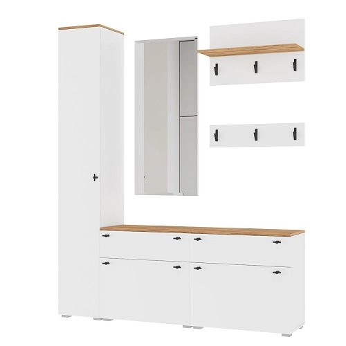 Прихожая Квели 15 Белый - фото 2