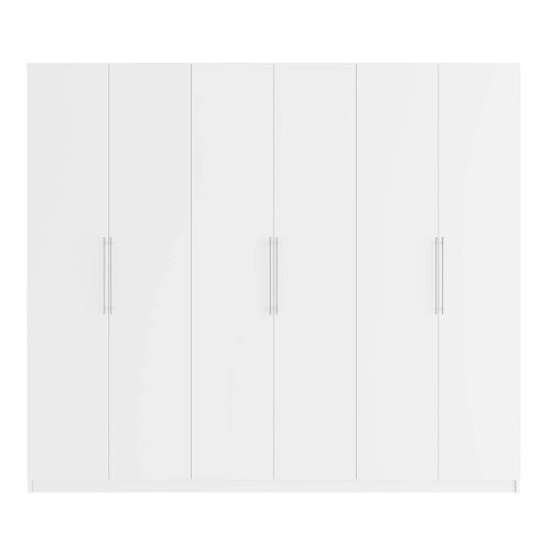 Шкаф распашной Калифорния-6 Белый - фото 5