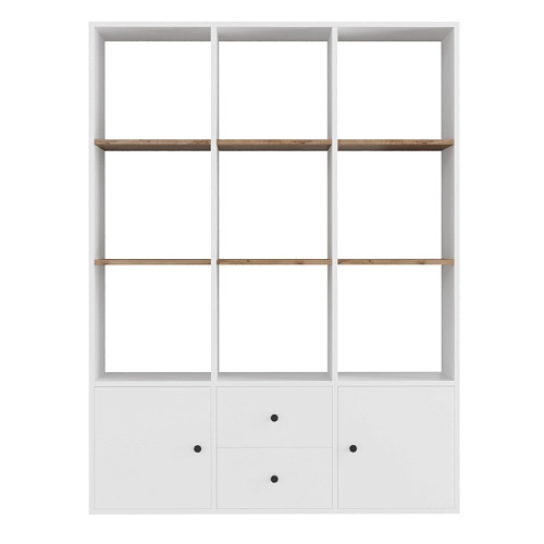 Стеллаж Оренсе-7 Белый - фото 3