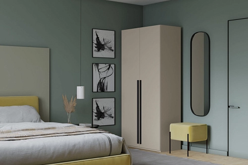 Шкаф распашной Лорена Пакс-2 Кашемир - фото 1