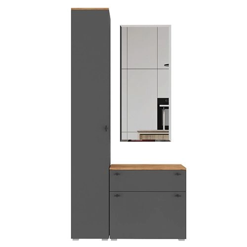 Прихожая Квели 14 Графит - фото 3