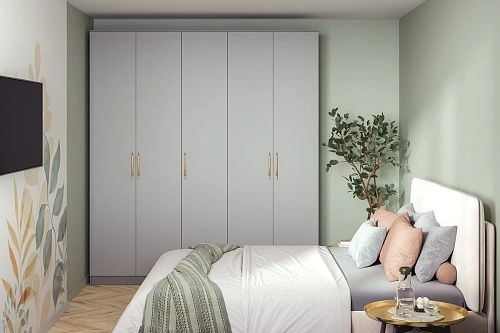 Шкаф распашной Хелена-5 Шиншилла - фото 1