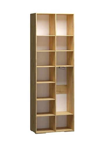 Шкаф распашной Брей-1.2 с антресолью Кашемир/Дуб Золотистый - фото 4