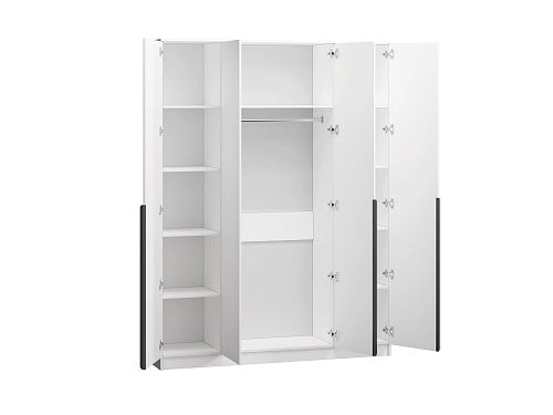 Шкаф распашной Марсель-4 Белый - фото 3