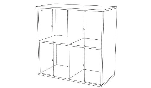 Комод Марвин Йорк 5 фрезеровка 2 Милк - фото 3