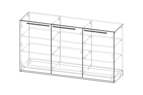Тумба Лорена Пакс-2 Белый - фото 4
