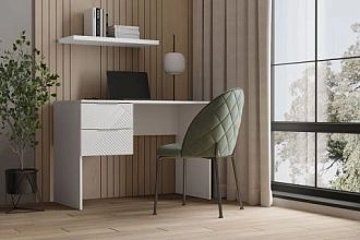 письменный Салерно 1 new Белый