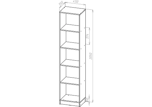 Стеллаж Сокол-14 - фото 2