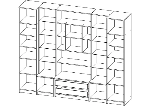 Стенка Марина-10 - фото 2