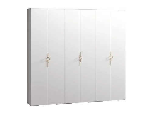 Шкаф распашной Белиз-6 Белый - фото 3