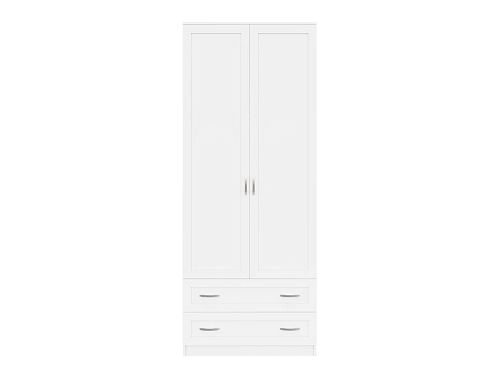 Шкаф распашной Стелла-15 Белый - фото 3