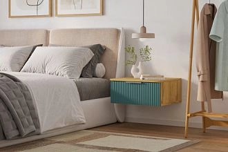 прикроватная подвесная Салерно 1 Аквамарин