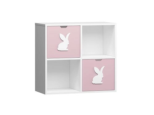 Стеллаж KIDS 6 Розовый Лайт - фото 2