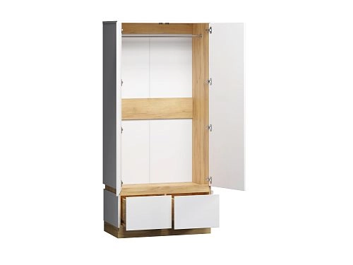 Шкаф распашной Exeed-2 Белый - фото 3