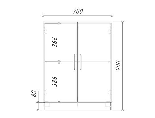Комод Эверест-2 МДФ Белый - фото 3
