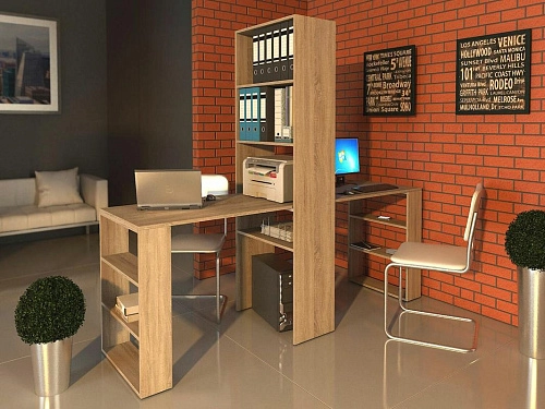 Стол - стеллаж Рикс-455 - фото 1