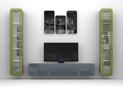 Стенка Модерн-11 МДФ - фото 1