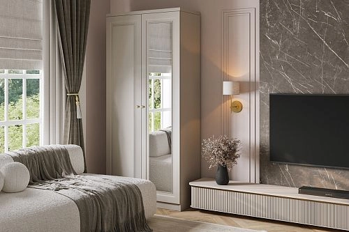 Шкаф распашной Миссури-2.1 МДФ - фото 1