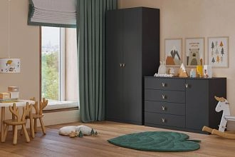 детская Банни-7 Черный Агат