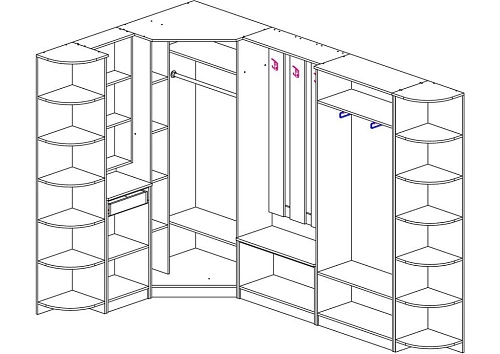 Прихожая Комби-8 - фото 2