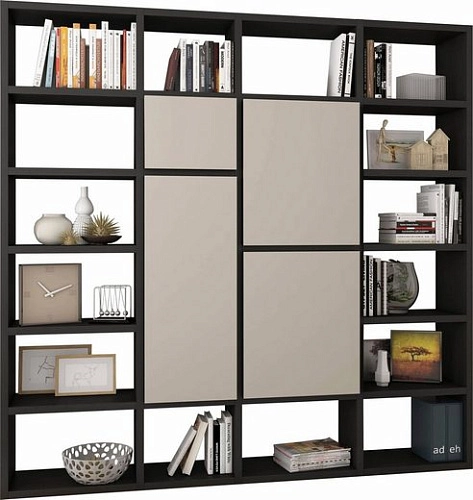 Стеллаж Куб-3 Кашемир Венге МДФ - фото 1