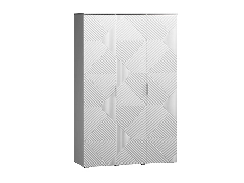 Шкаф распашной Салерно NEW 3 Белый - фото 2