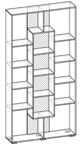 Стеллаж Норд-6.01 - фото 2