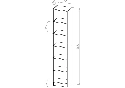Стеллаж Билли-10 - фото 3