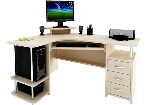 Компьютерный стол Компасс С-224-БН (655572) - фото 1