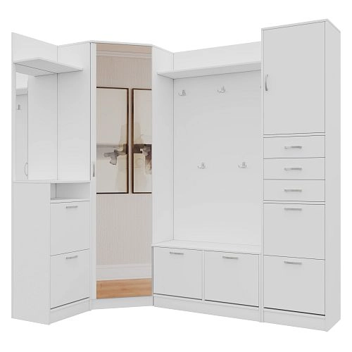 Прихожая Ольга-14 Белый - фото 3