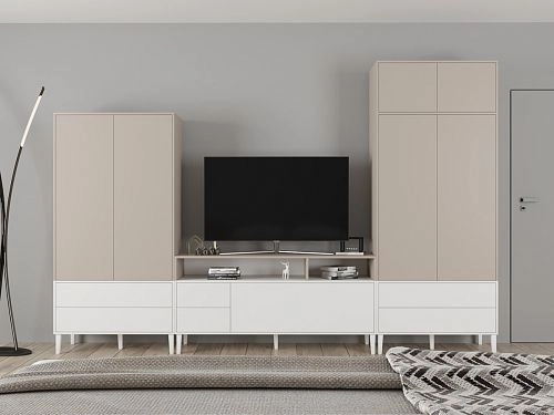 Стенка Скарлет-1 Белый - фото 1