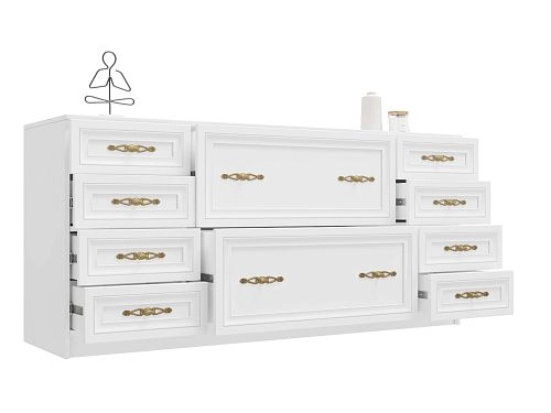 Комод Карлос-043 Белый - фото 5