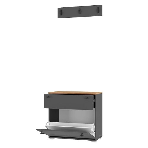 Прихожая Квели 1 Графит - фото 2