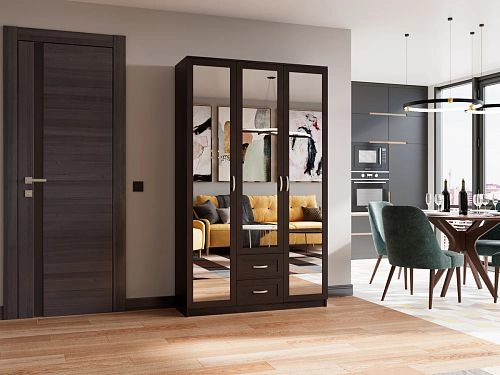 Шкаф распашной Стелла-3 - фото 1