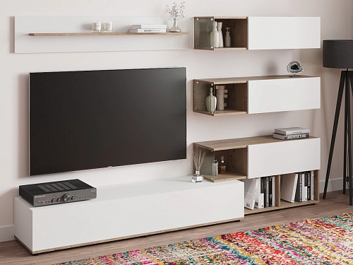 Стенка Сицилия Белая - фото 1