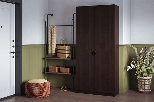 Шкаф распашной Лайт-2 Венге - фото 1