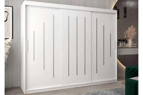 Шкаф-купе Валмиера-7 NEW Белый - фото 1