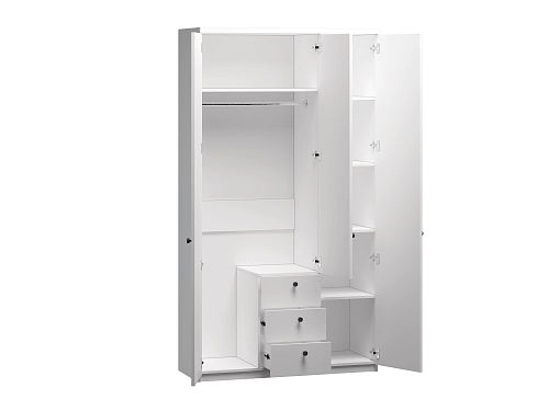 Шкаф распашной София РАХ-19 МДФ Белый - фото 4