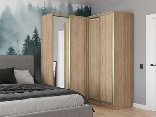 Шкаф угловой Ромео-1 Дуб Сонома - фото 1