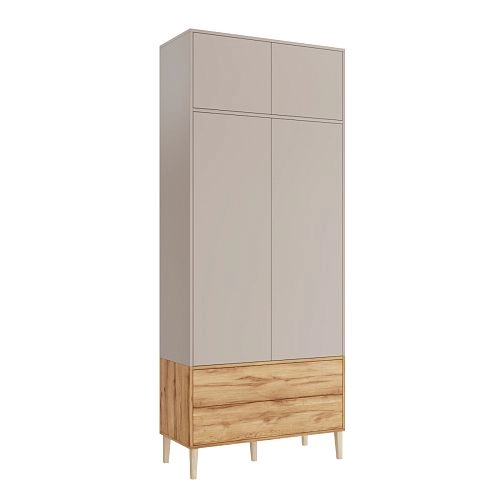 Шкаф распашной Скарлет-11 Дуб Золотистый - фото 3